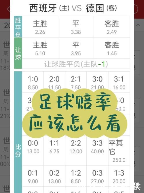世界杯外围投注指南：如何找到最佳赔率
